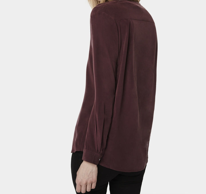 Chemisier Bordeaux - Taille XS/34
