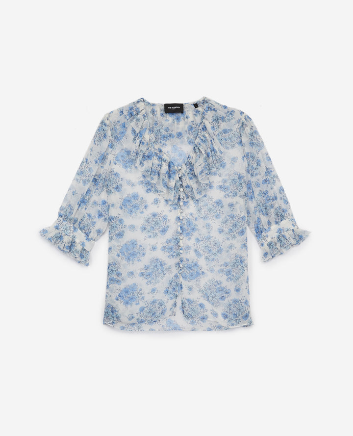 Chemisier Bleue - Taille S/36