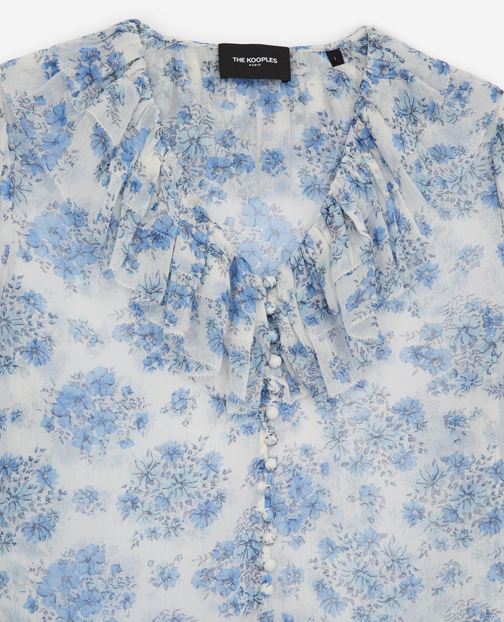 Chemisier Bleue - Taille S/36
