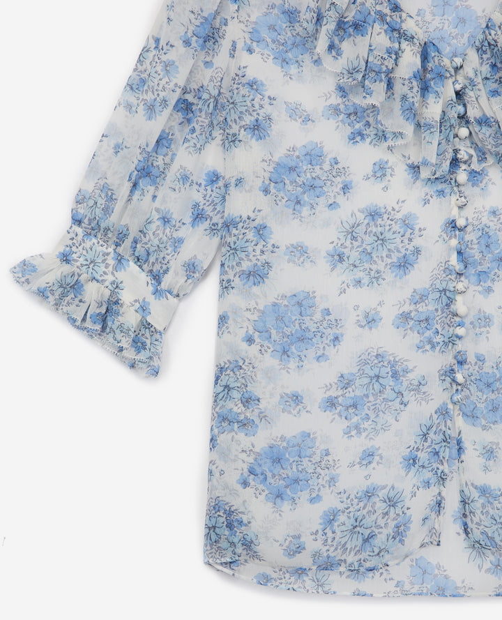 Chemisier Bleue - Taille S/36