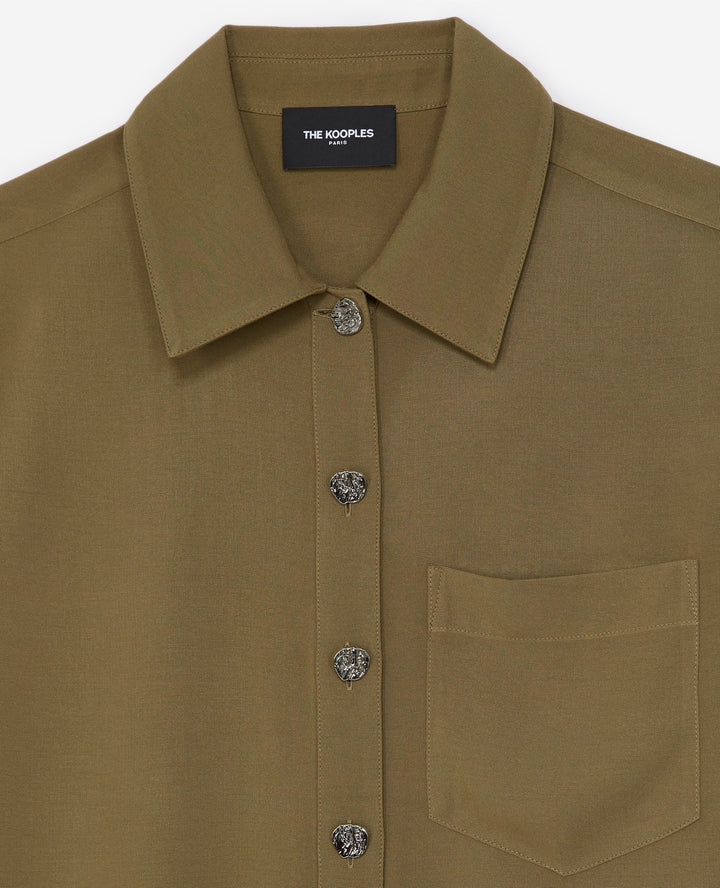 Chemisier Verte - Taille S/36