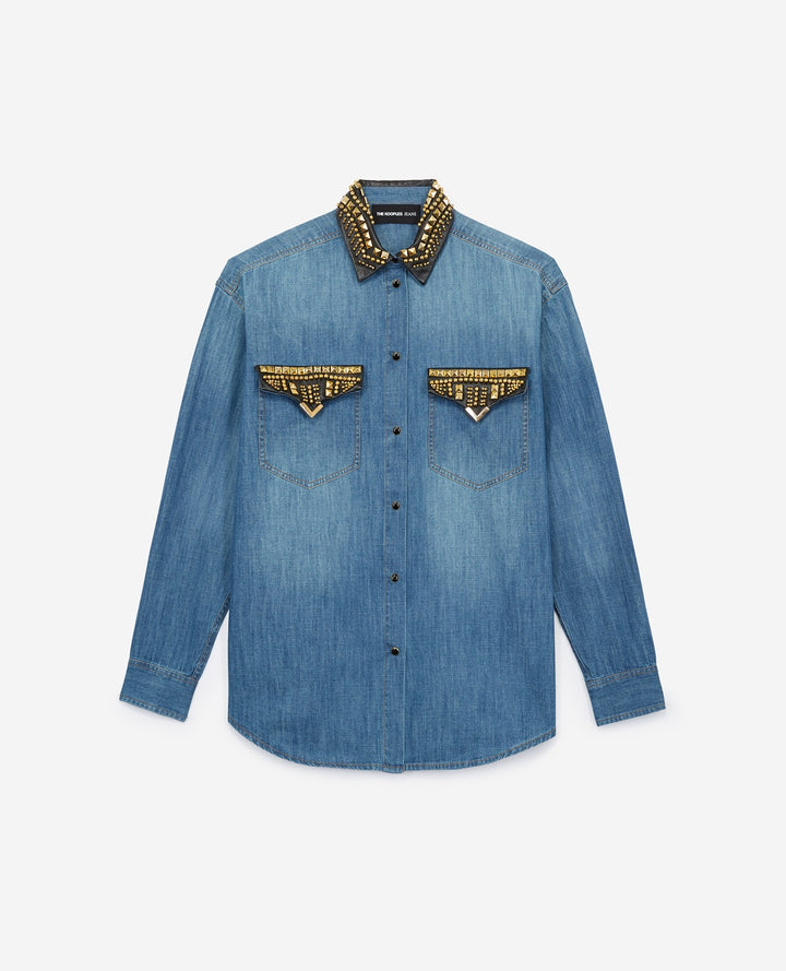 Chemisier Bleue - Taille S/36