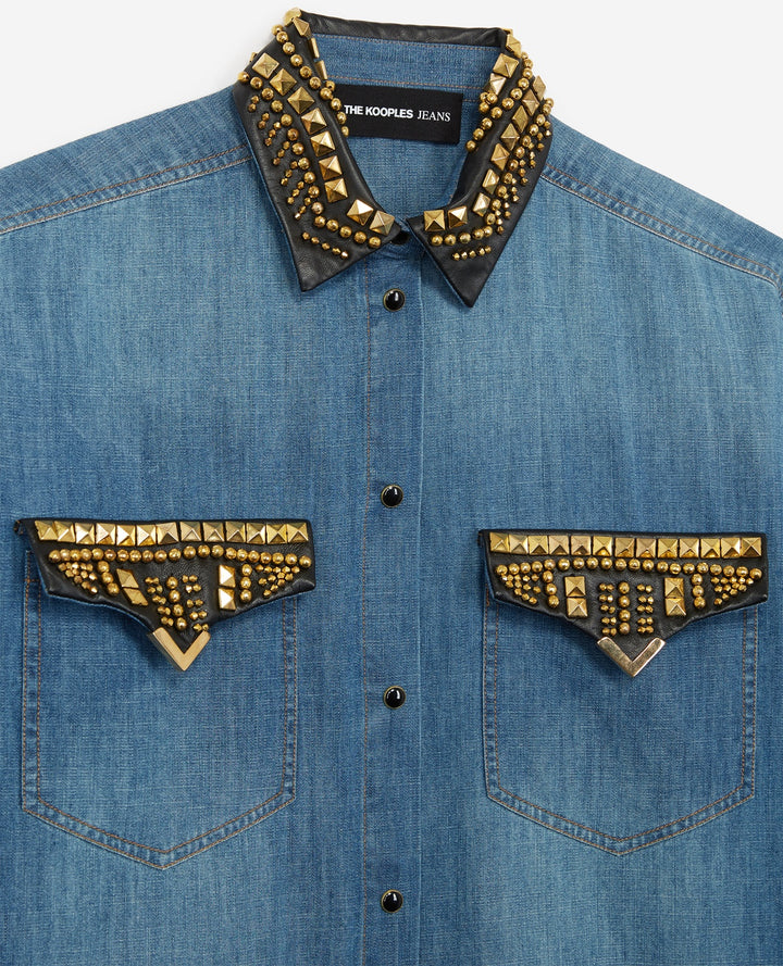 Chemisier Bleue - Taille S/36
