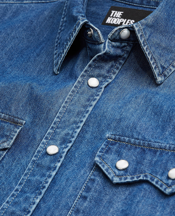 Chemisier Bleue - Taille S/36