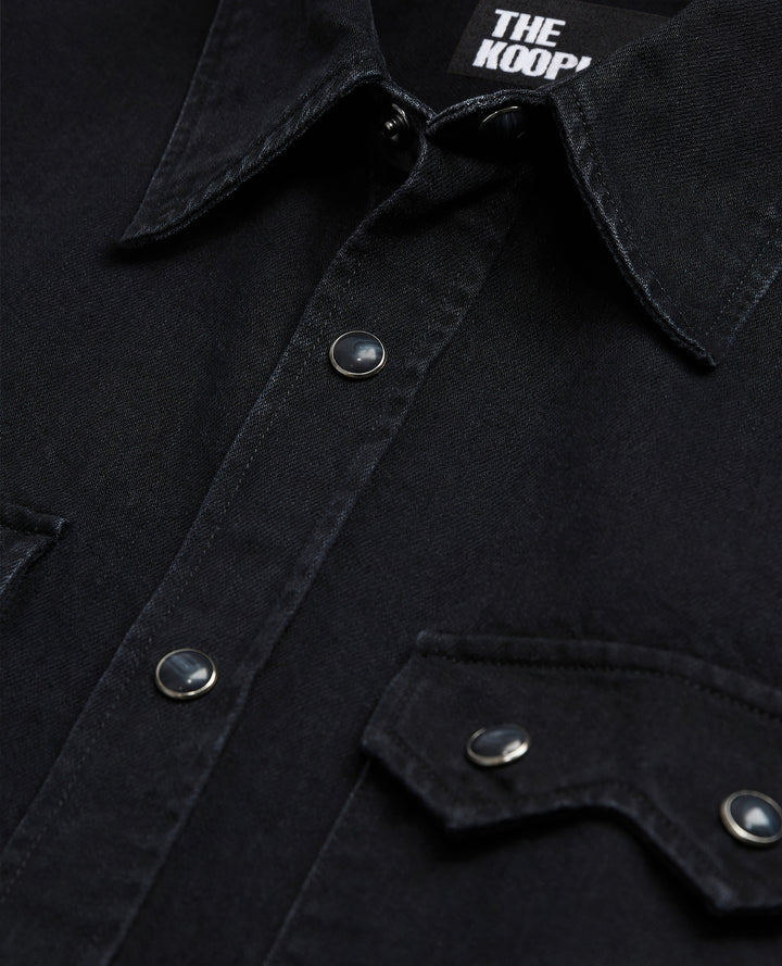 Chemisier Noire - Taille XS/34