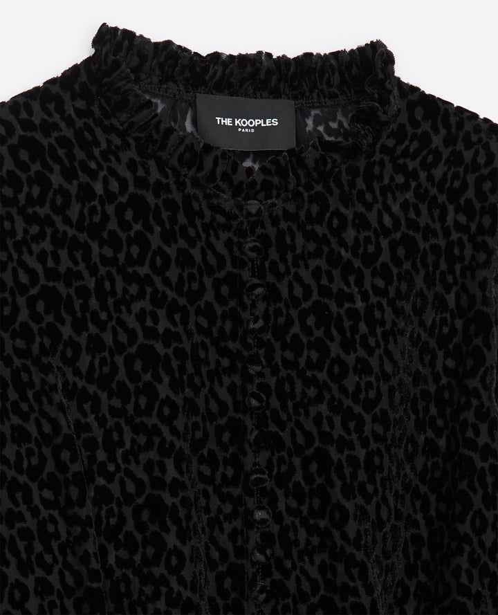 Chemisier Noire - Taille S/36
