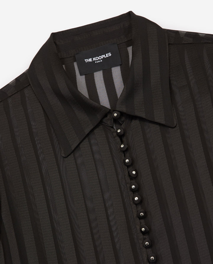 Chemisier Noire - Taille S/36