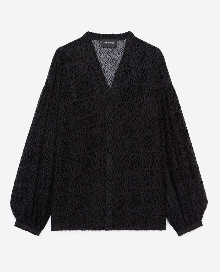 Chemisier Noire - Taille S/36