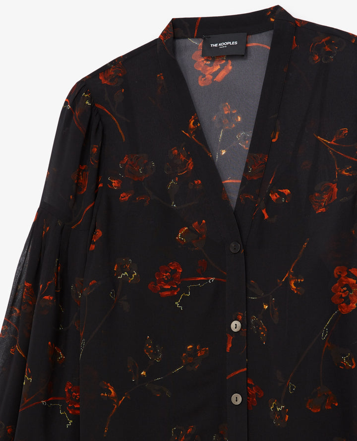 Chemisier Noire - Taille S/36