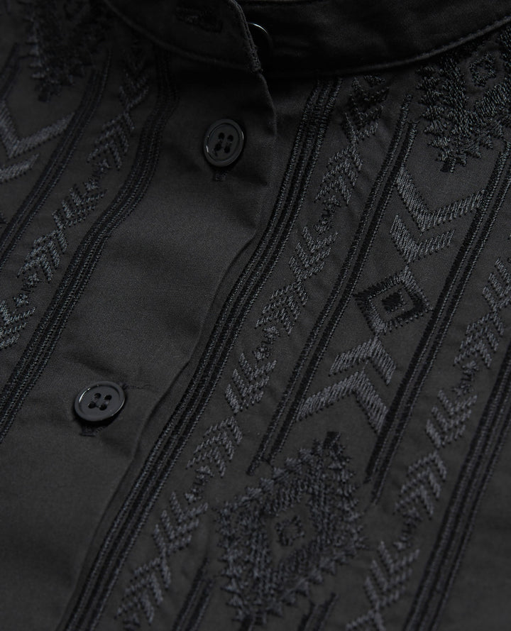 Chemisier Noire - Taille XS/34
