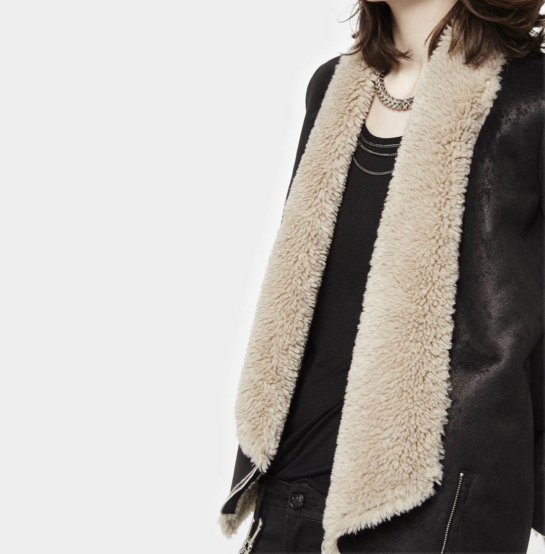 Manteau Noir - Taille S/36