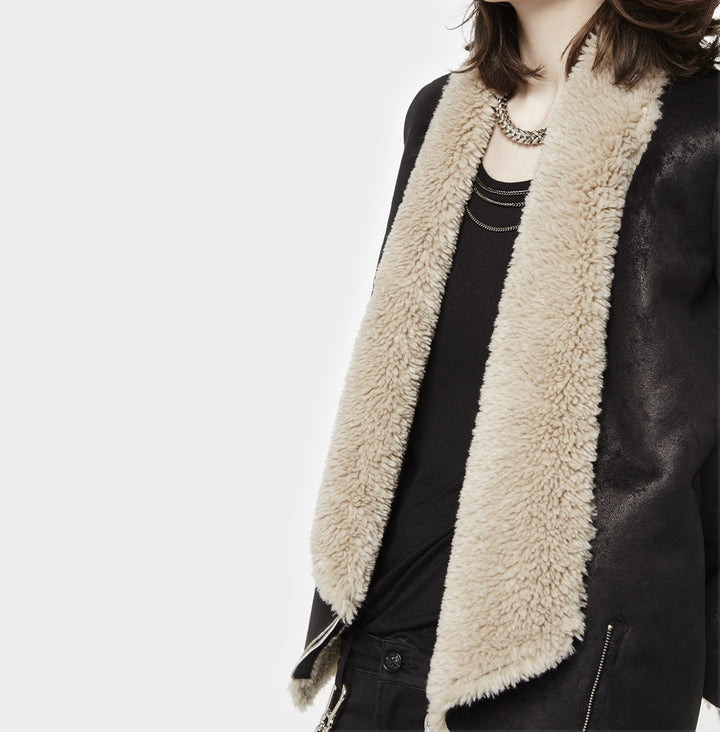Manteau Noir - Taille S/36