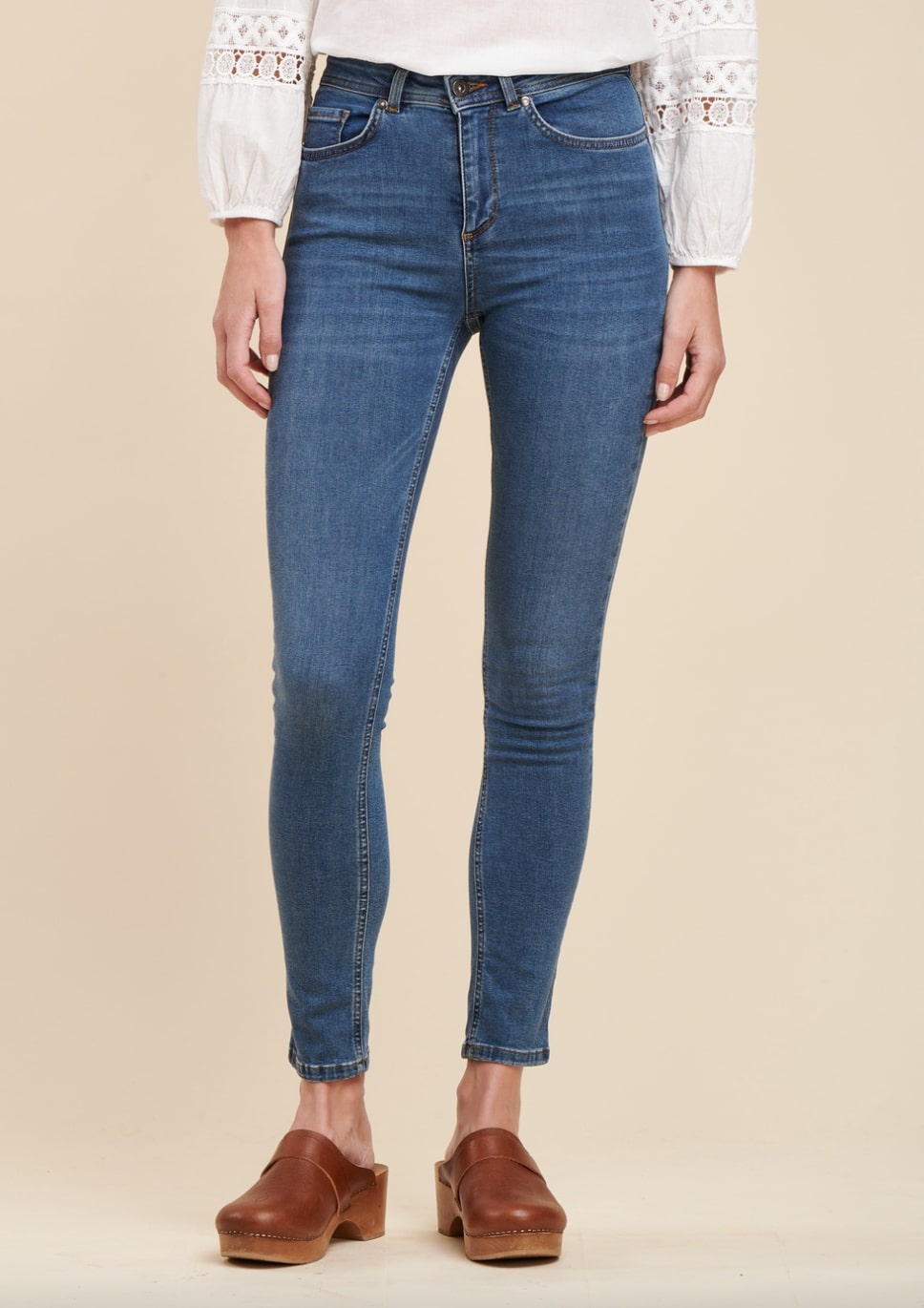 Jean slim en coton biologique - L/40