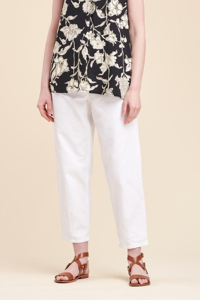 Top sans manches imprimé grandes fleurs - 36