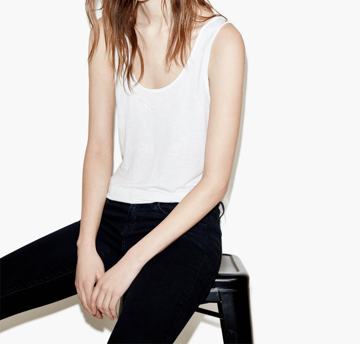 Pull Blanc - Taille XXS/32