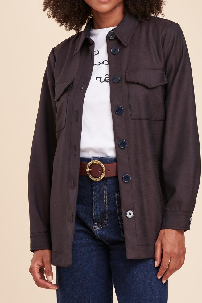 Veste fluide pied de puce - 36