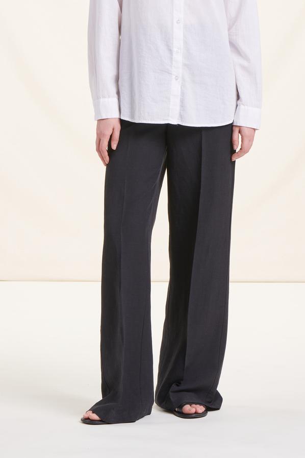 Chemise unie blanche en voile de coton - XS/34