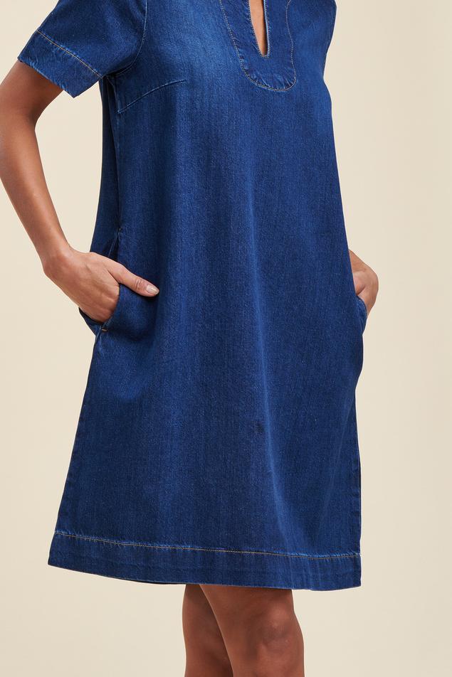 Robe en jean bleu - Taille XXL/44