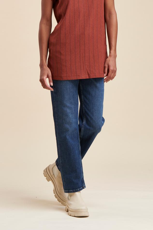 Tunique jersey rayé - M/38