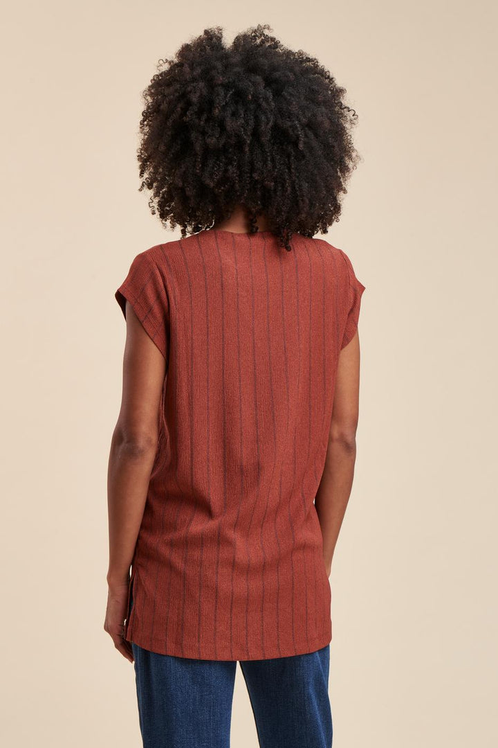 Tunique jersey rayé - M/38