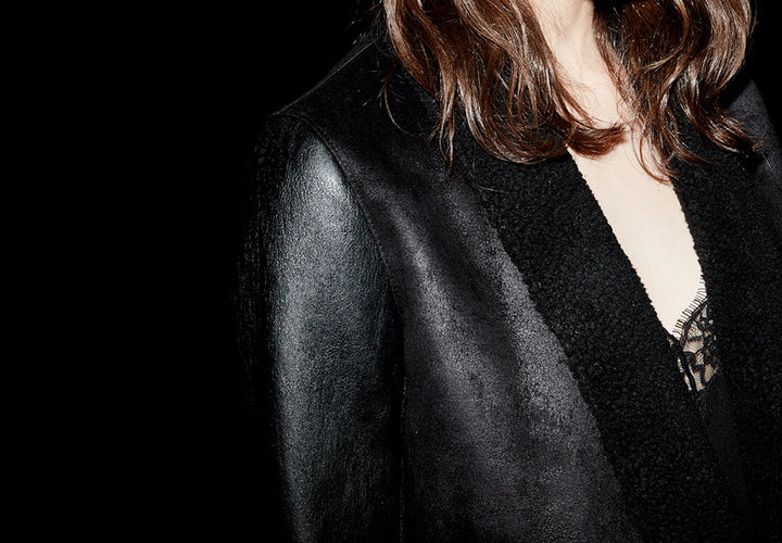 Manteau Noir - Taille XXS/32
