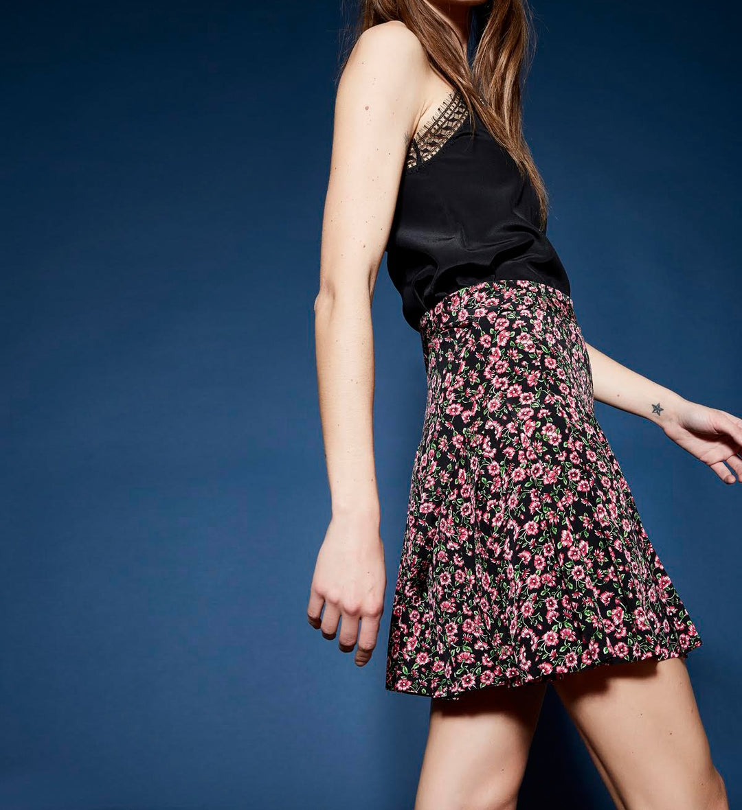 Jupe Courte Noire - Taille XS/34