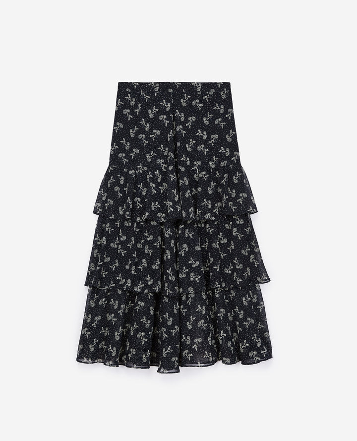 Jupe Longue Bleue - Taille S/36