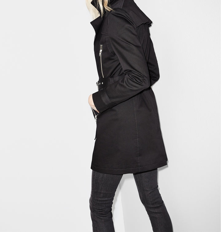 Manteau Noir - Taille XS/34