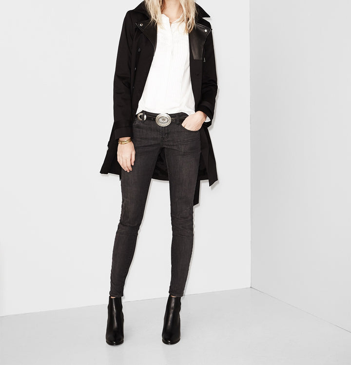 Manteau Noir - Taille XS/34