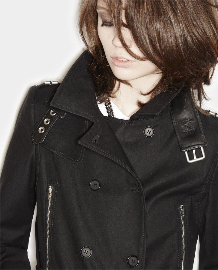 Manteau Noir - Taille S/36