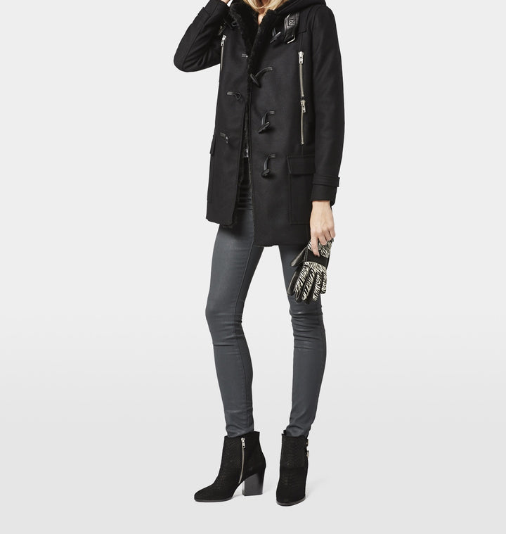 Manteau Noir - Taille S/36