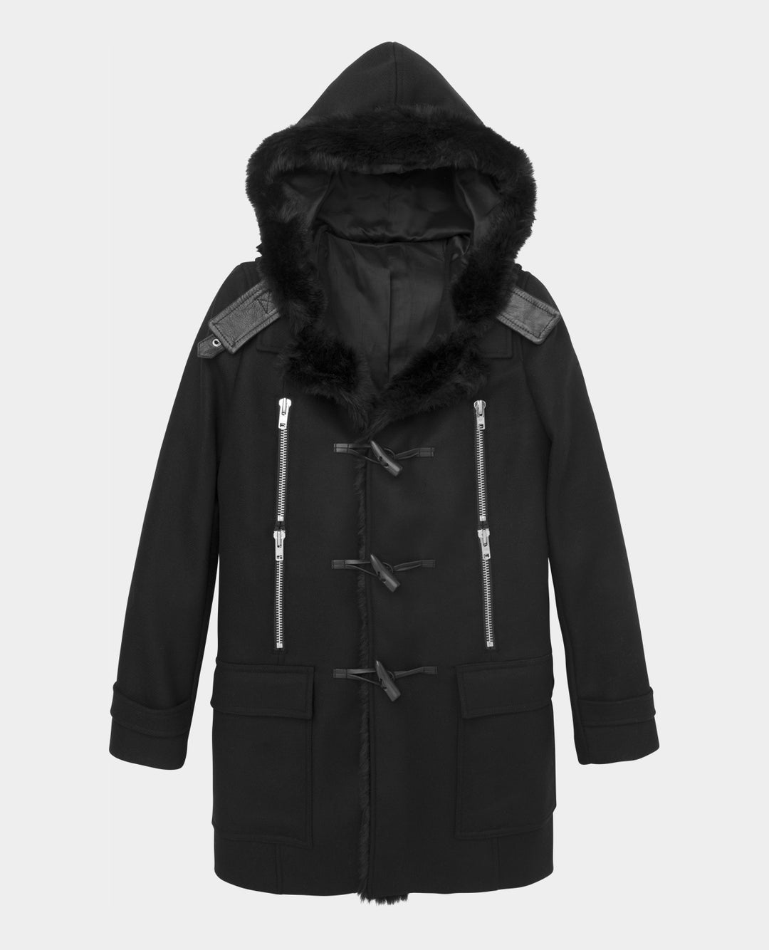 Manteau Noir - Taille S/36