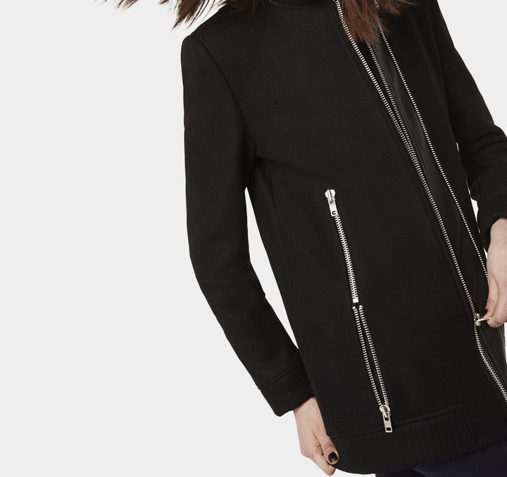 Manteau Noir - Taille S/36