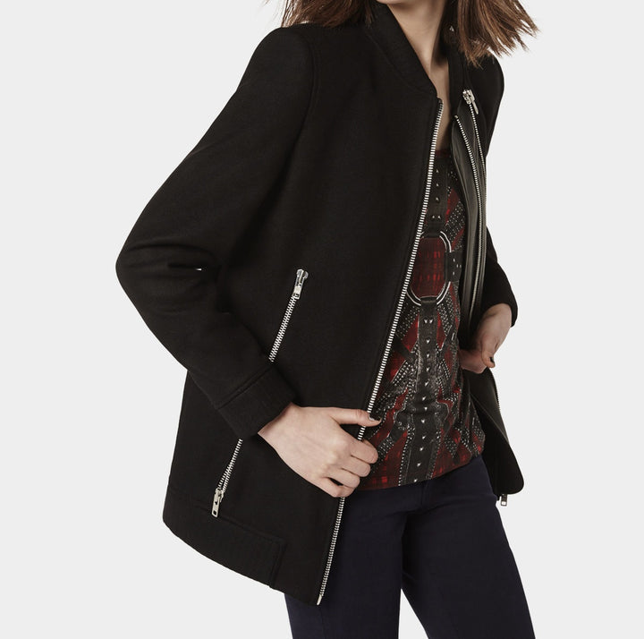 Manteau Noir - Taille S/36