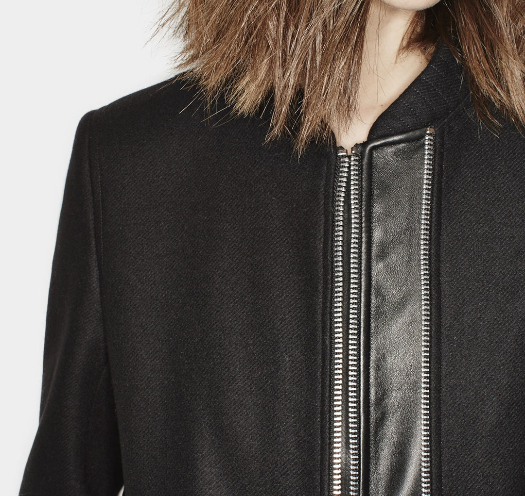 Manteau Noir - Taille S/36