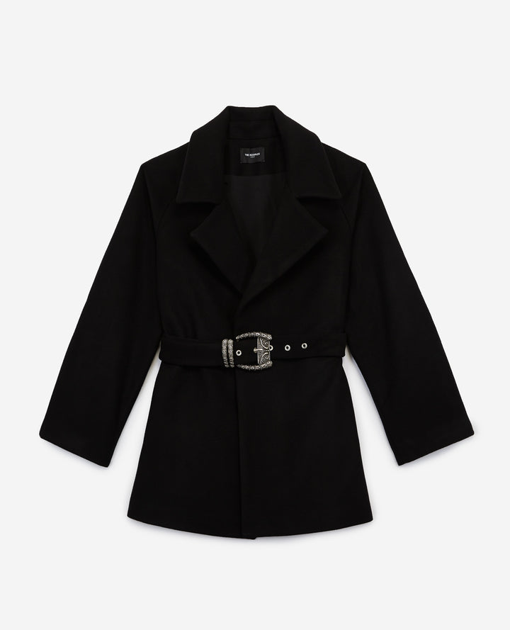 Manteau Noir - Taille XS/34