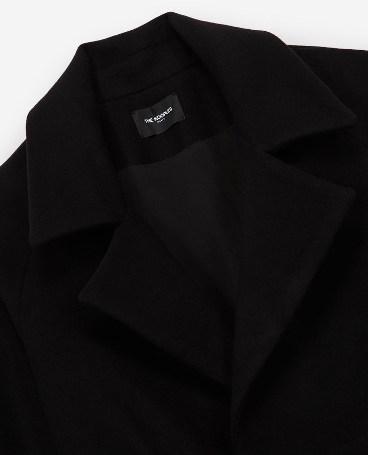 Manteau Noir - Taille XS/34