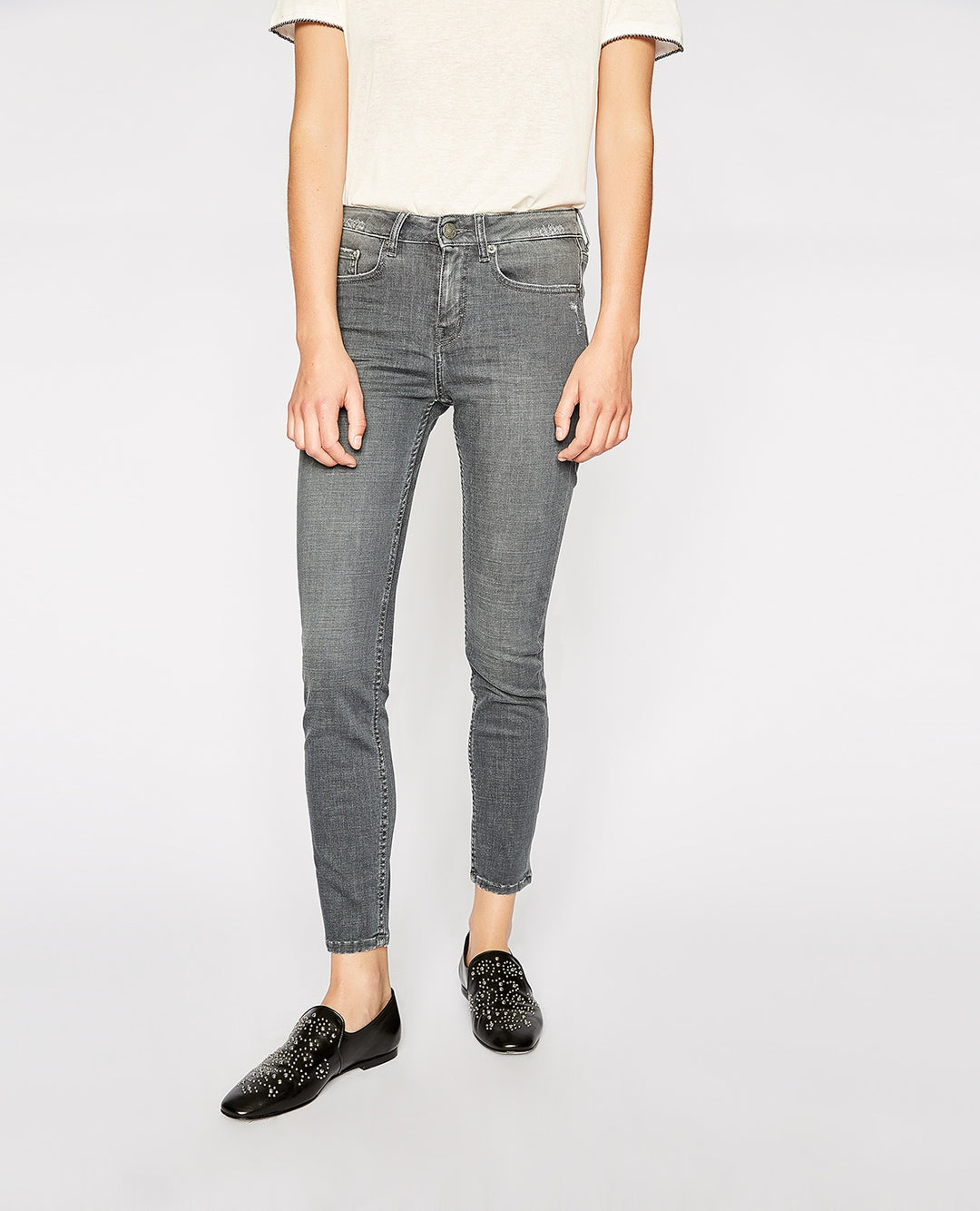 Jean Gris - Taille S/36