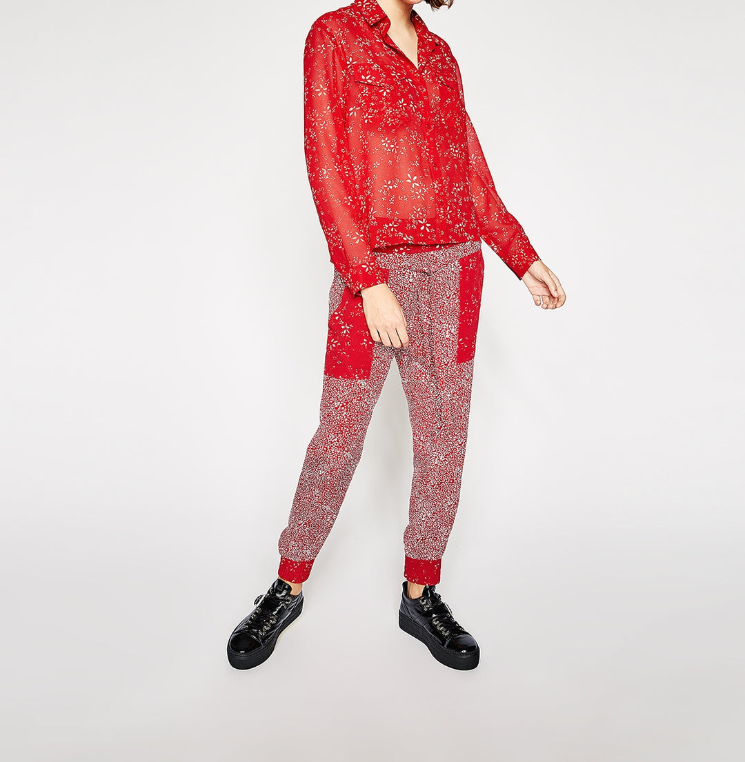 Pantalon Rouge - Taille S/36