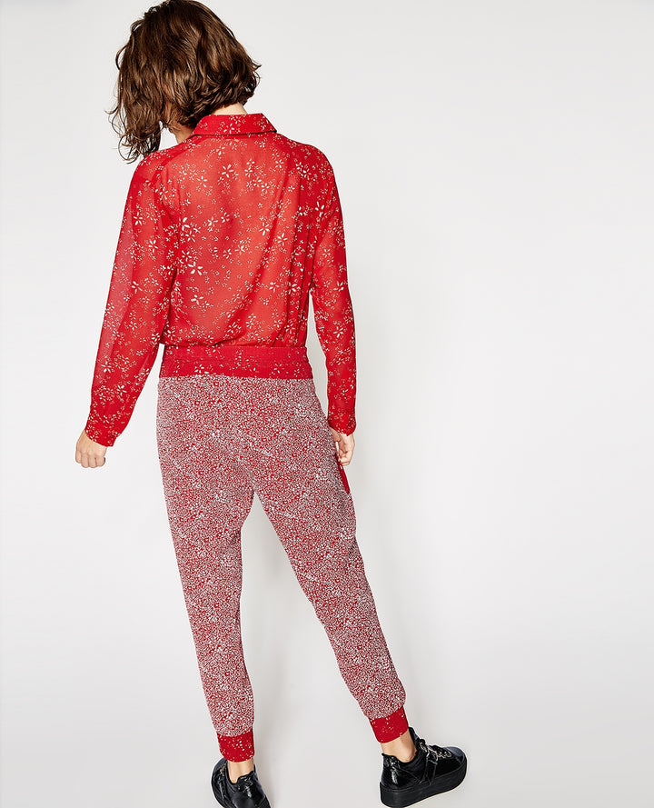 Pantalon Rouge - Taille S/36