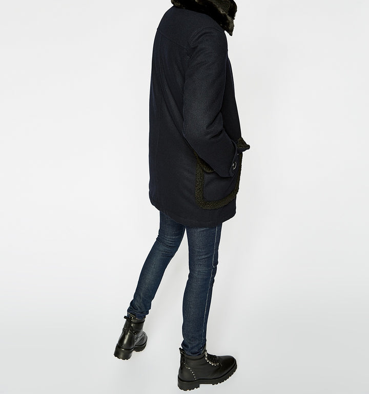 Trench Bleu - Taille XXS/32