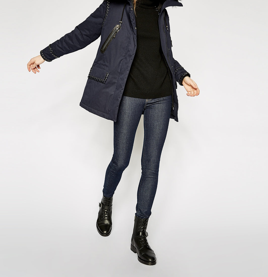 Trench Bleu - Taille XXS/32