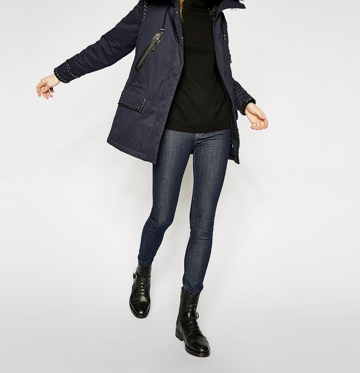 Trench Bleu - Taille XXS/32