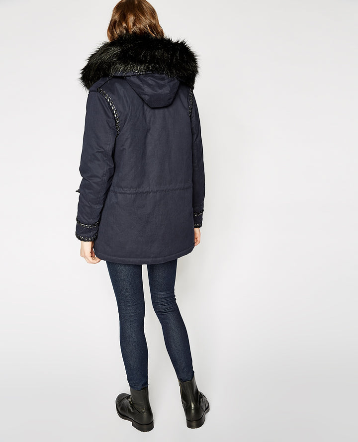 Trench Bleu - Taille XXS/32