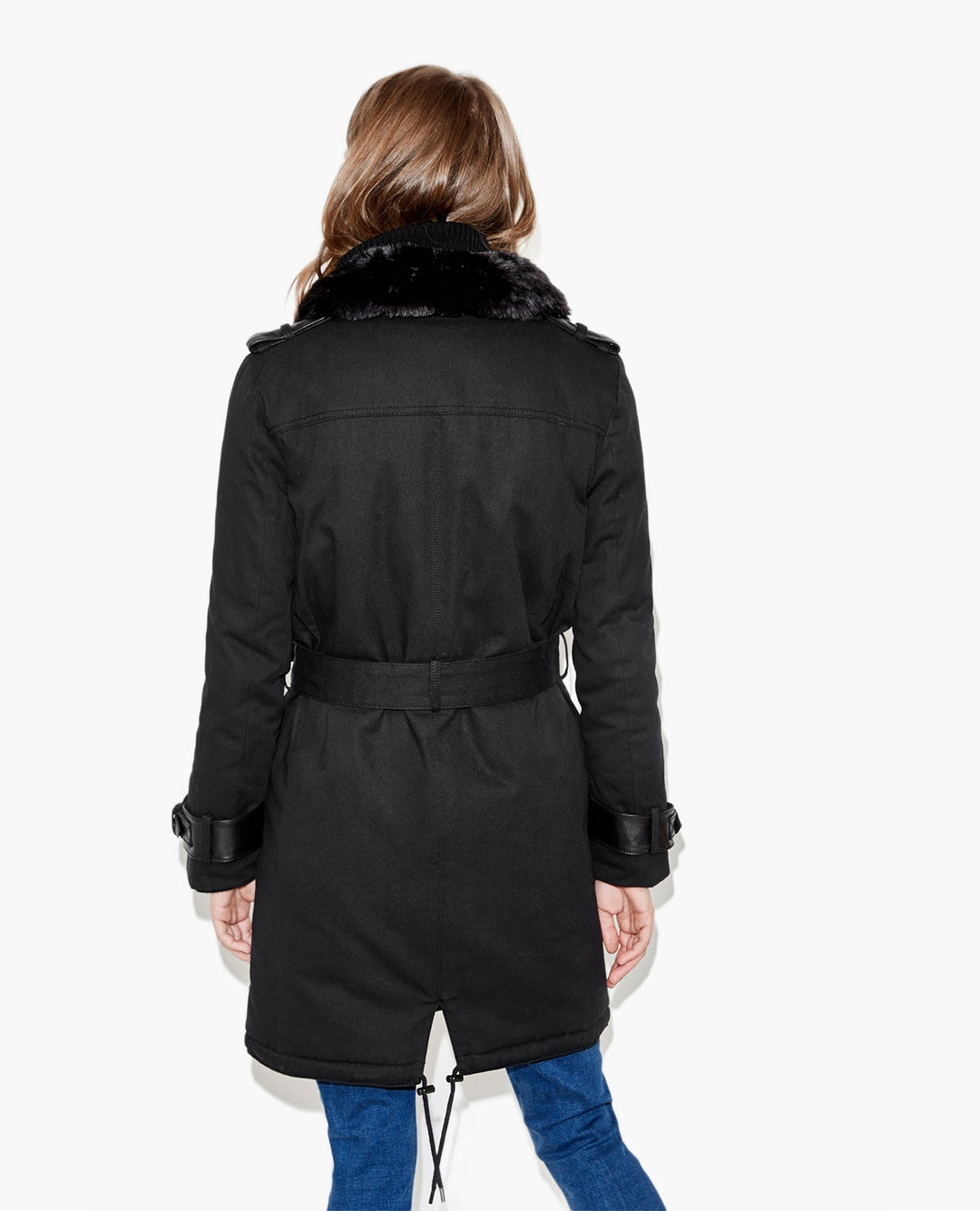 Trench Noir - Taille S/36