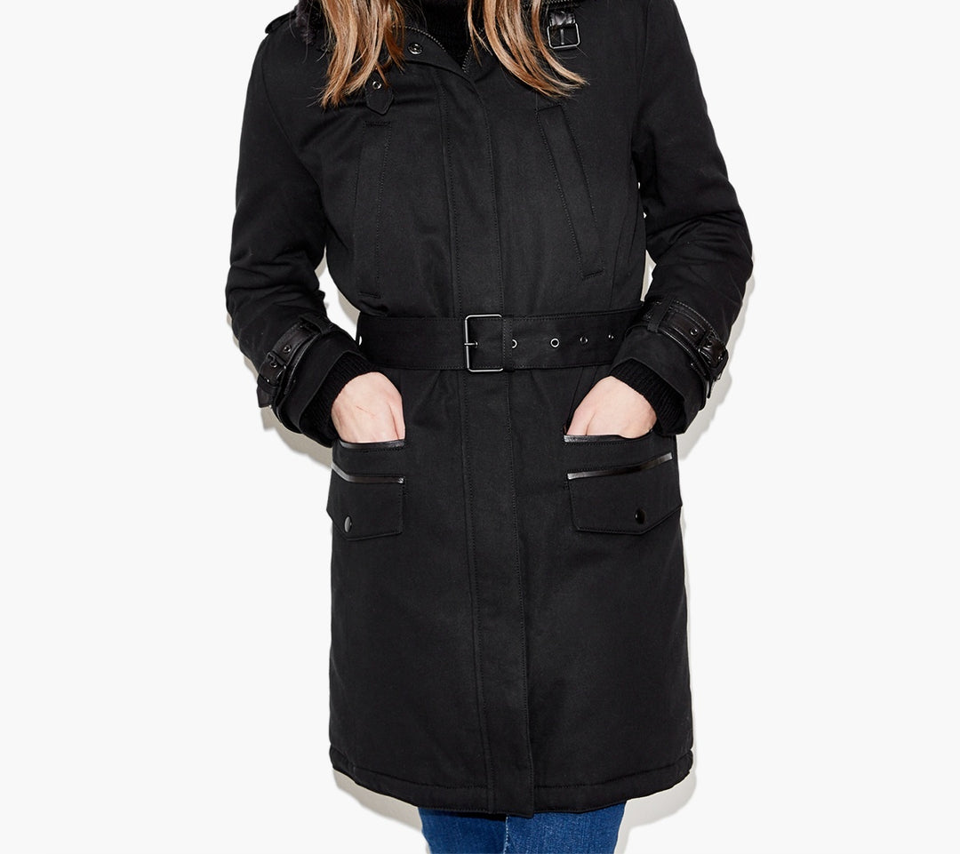 Trench Noir - Taille S/36