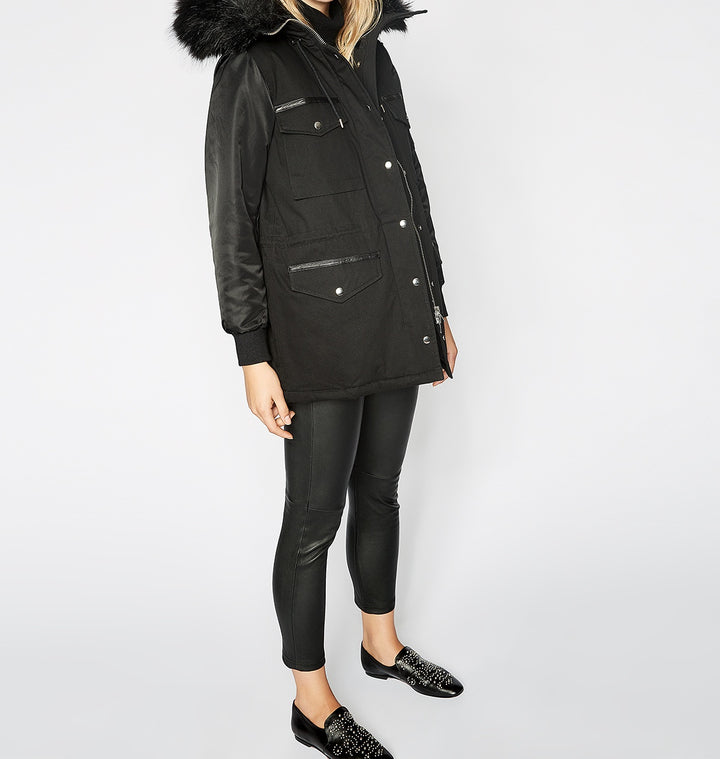 Trench Noir - Taille XXS/32