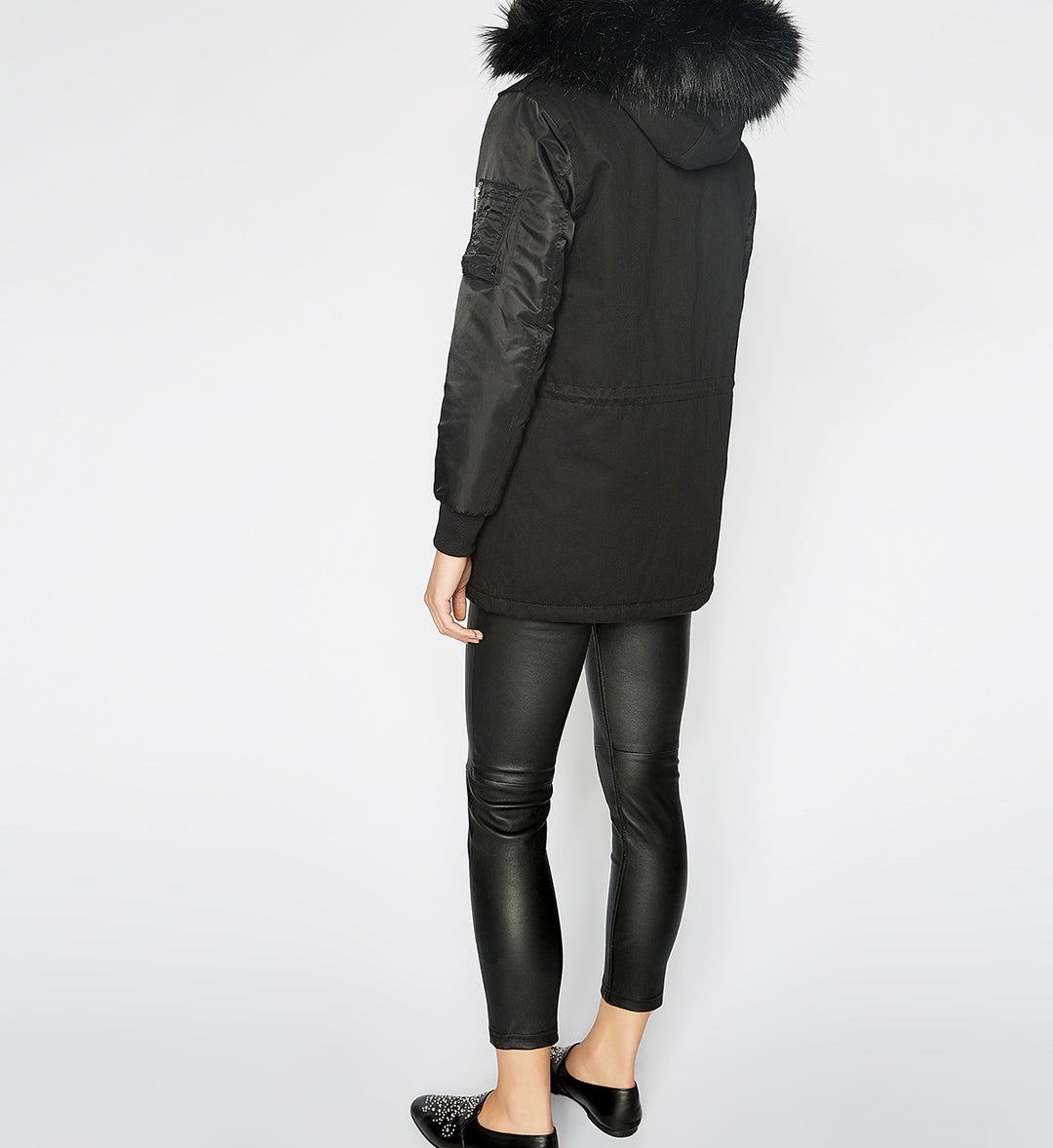 Trench Noir - Taille XXS/32