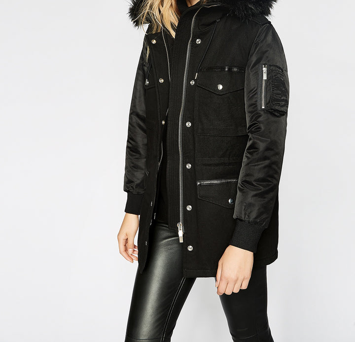 Trench Noir - Taille XXS/32