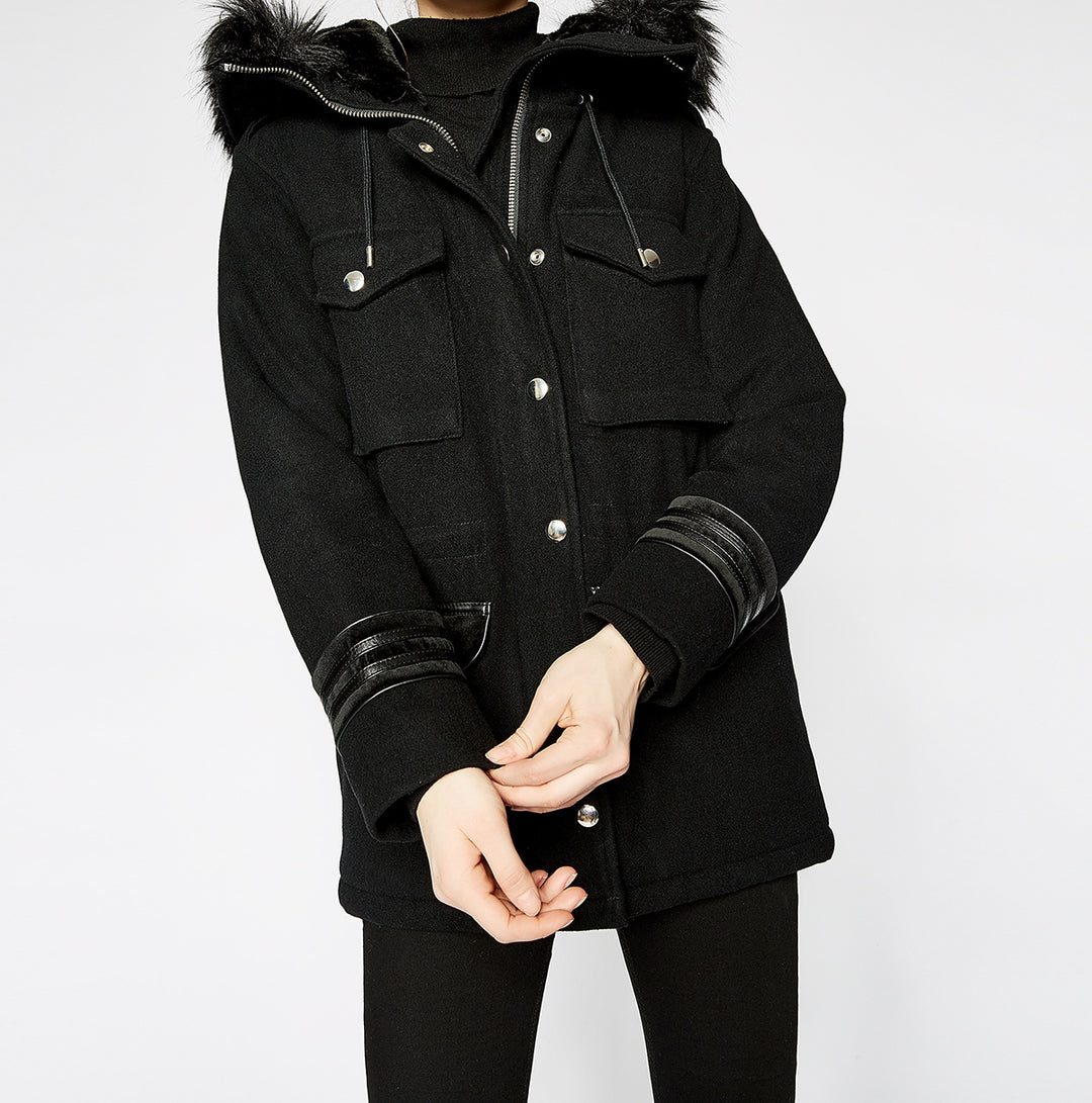 Trench Noir - Taille XS/34